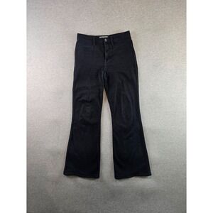 Madewell Jeans Womens 27 Black Flea Market‎ Flare Casual High Rise Boho Denim